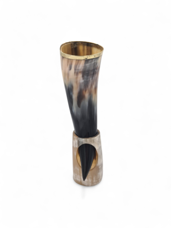 Pahar corn de bivol , buffalo horn , Nevi and Company