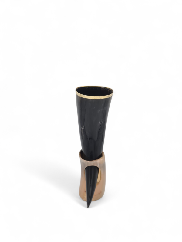 Pahar corn de bivol , buffalo horn , Nevi and Company